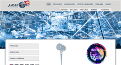 Desktop Screenshot of laserworld.es