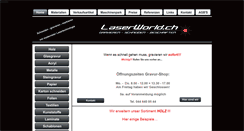 Desktop Screenshot of laserworld.ch